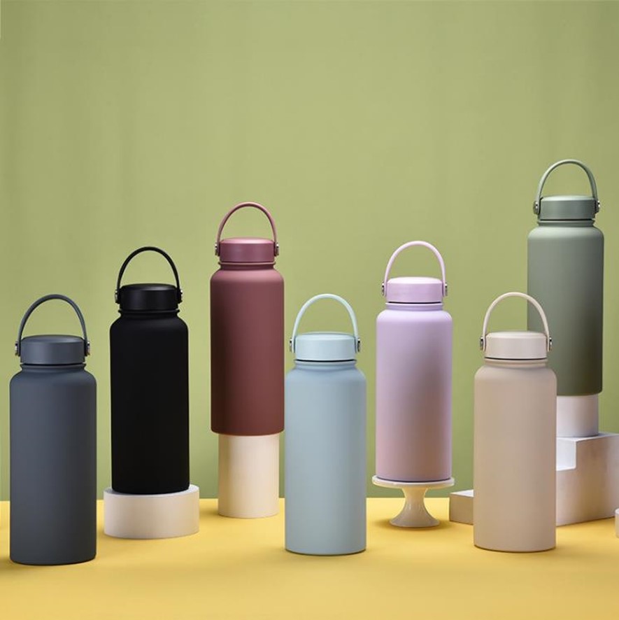 Stainless Steel Thermal Bottle with Handle